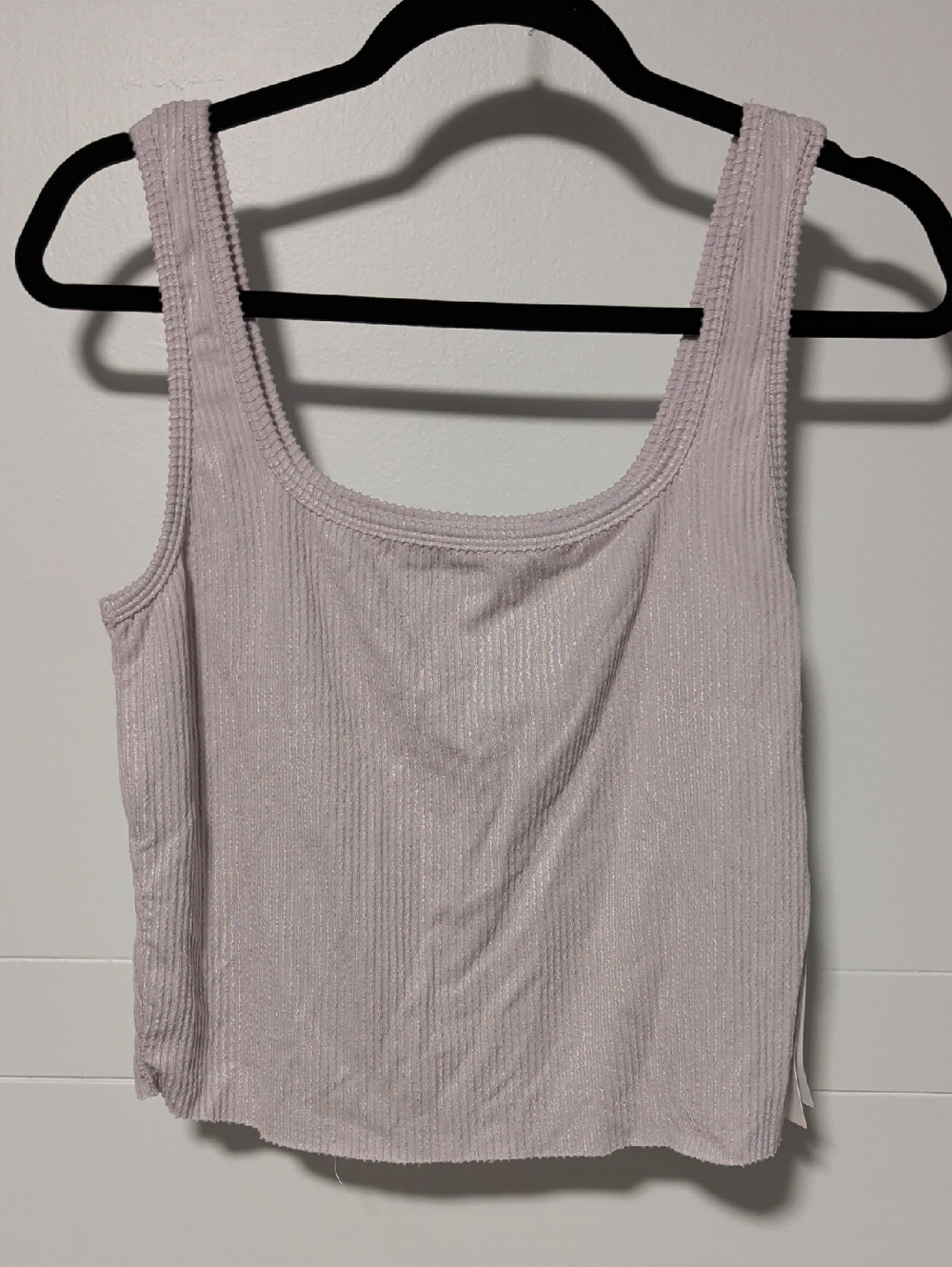RVCA Ribbed Tank Top in Slate Gray